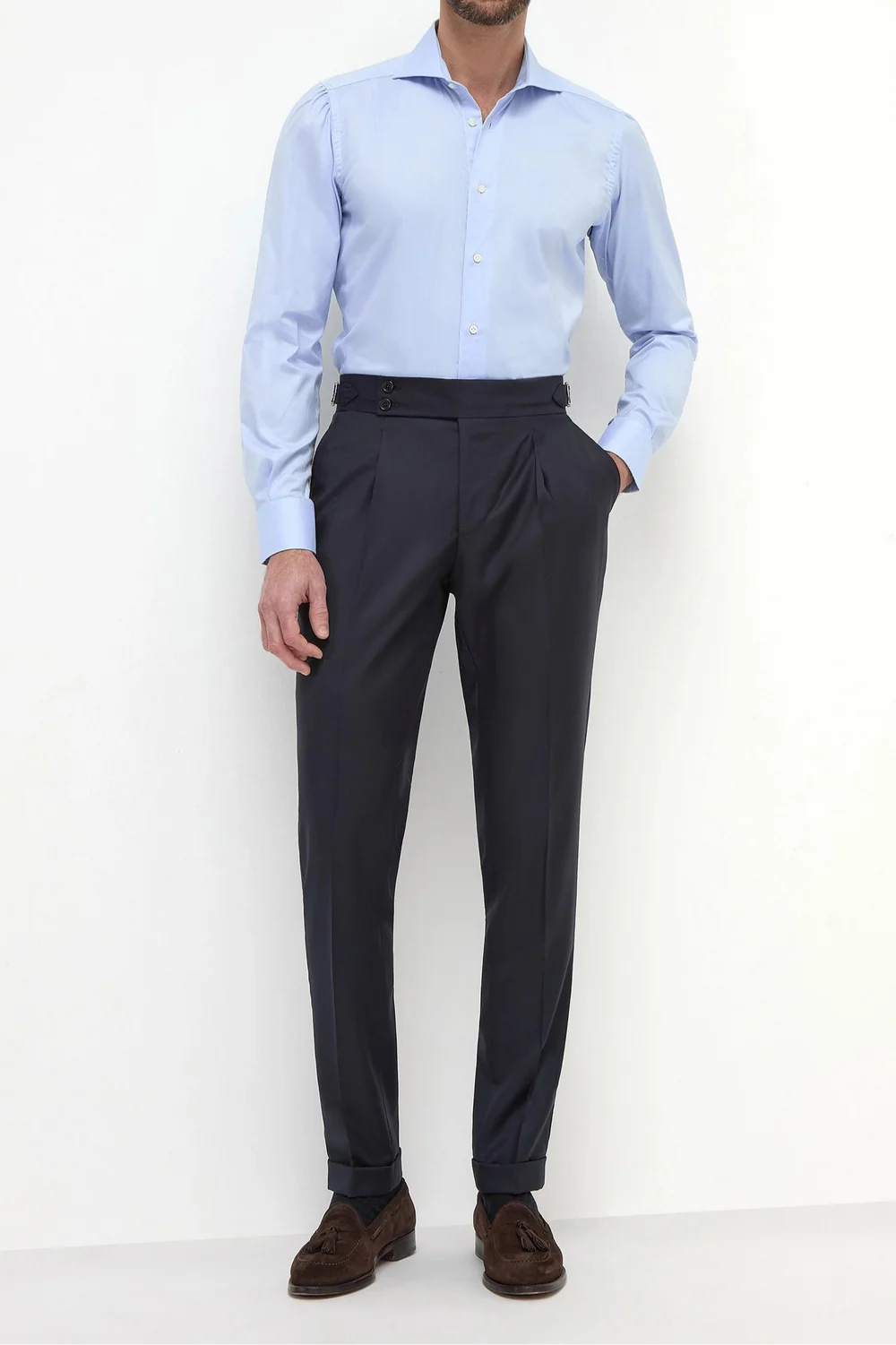 Light blue shirt ”Sartoriale collection” - Made In Italy