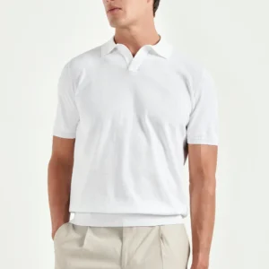 White polo - Made in Italy