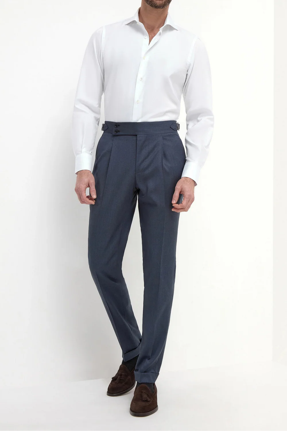 White Shirt ”Sartoriale collection”- Made In Italy - Image 2
